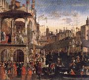 Cureof a Lunatic by the Patriarch of Grado